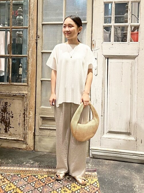 セール】麻調合繊ストレートパンツ（その他パンツ）｜BEARDSLEY