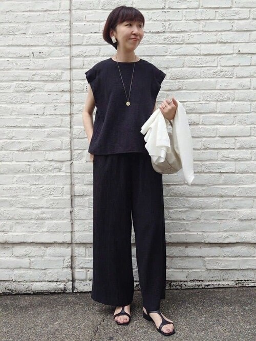 BEARDSLEY パンツ サッカーチェックバギーパンツ レディース