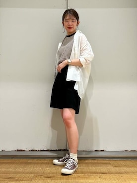 「AMERICAN HOLIC（アメリカンホリック）のアイテム」を使った、ぞえちゃんさん（レディース・164cm）の春コーディネート