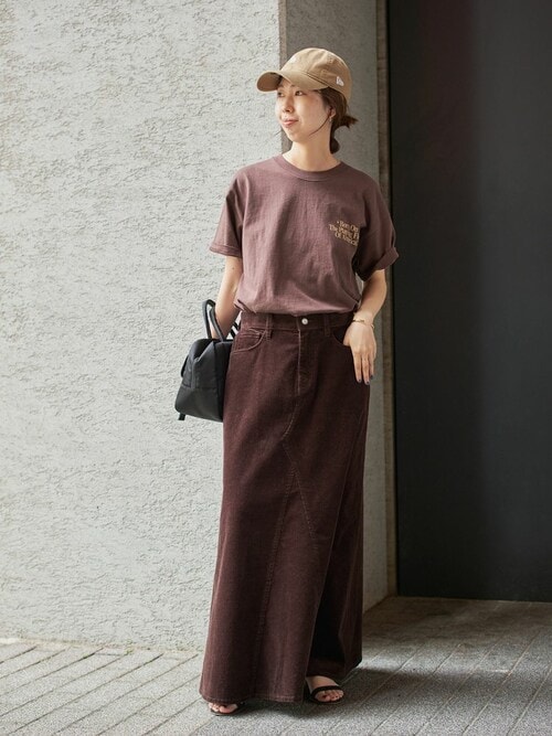 セール】ストレッチコーデュロイスカート（スカート）｜Spick & Span