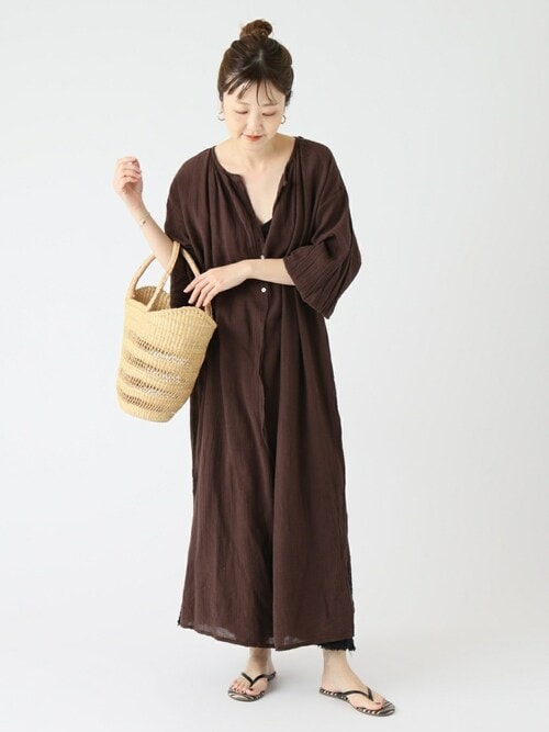 Plage 24SS アトリエフランセ 別注 ジャンプスーツ2 ブラック38 Plage 24SS アトリエフランセ 別注 ジャンプスーツ2 ブラック38