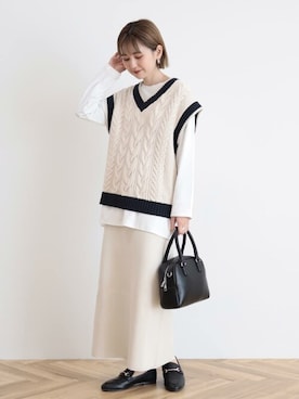 kana¨̮*さん（レディース・161cm）の春コーディネート