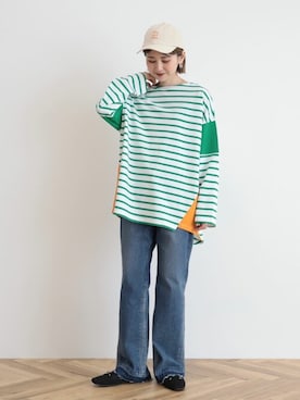 kana¨̮*さん（レディース・161cm）の春コーディネート