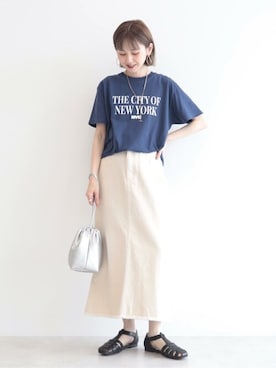 kana¨̮*さん（レディース・161cm）の夏コーディネート