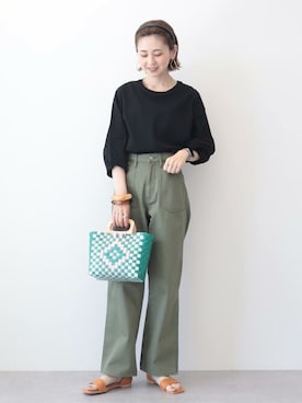 kana¨̮*さん（レディース・161cm）の夏コーディネート