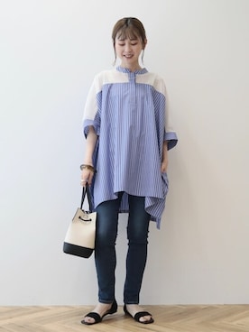 kana¨̮*さん（レディース・161cm）の夏コーディネート