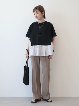 kana¨̮*さん（レディース・161cm）の夏コーディネート