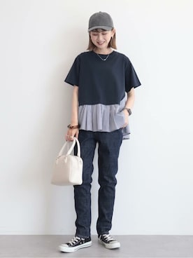 kana¨̮*さん（レディース・161cm）の夏コーディネート