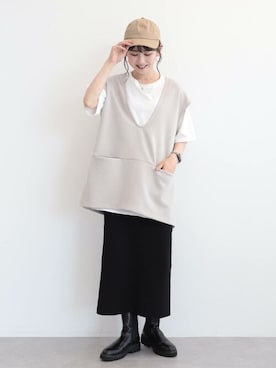 kana¨̮*さん（レディース・161cm）の夏コーディネート