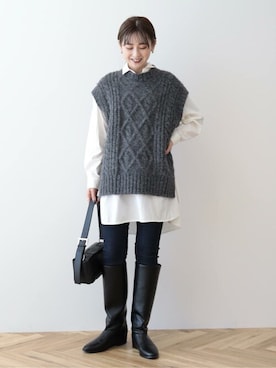 kana¨̮*さん（レディース・161cm）の秋コーディネート