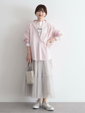 kana¨̮*さん（レディース・161cm）の春コーディネート
