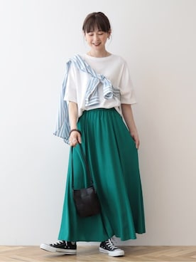 kana¨̮*さん（レディース・161cm）の春コーディネート