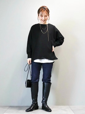 kana¨̮*さん（レディース・160cm）の冬コーディネート