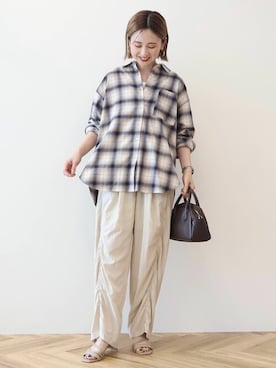 「AMERICAN HOLIC」｜kana¨̮*さん（レディース・160cm）の秋コーディネート