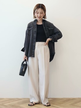 「AMERICAN HOLIC（アメリカンホリック）のアイテム」を使った、kana¨̮*さん（レディース・160cm）の秋コーディネート