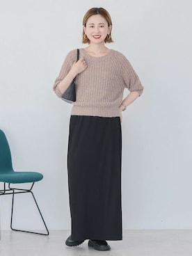 「AMERICAN HOLIC（アメリカンホリック）のアイテム」を使った、kana¨̮*さん（レディース・160cm）の秋コーディネート