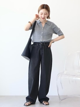 「AMERICAN HOLIC（アメリカンホリック）のアイテム」を使った、kana¨̮*さん（レディース・160cm）の秋コーディネート
