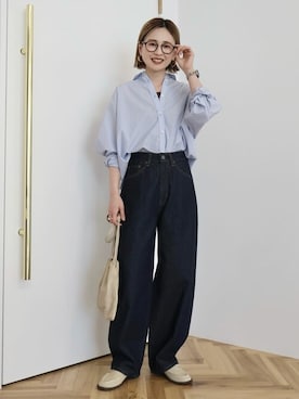 「AMERICAN HOLIC（アメリカンホリック）のアイテム」を使った、kana¨̮*さん（レディース・160cm）の秋コーディネート
