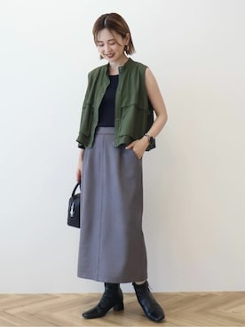 「AMERICAN HOLIC」｜kana¨̮*さん（レディース・160cm）の秋コーディネート