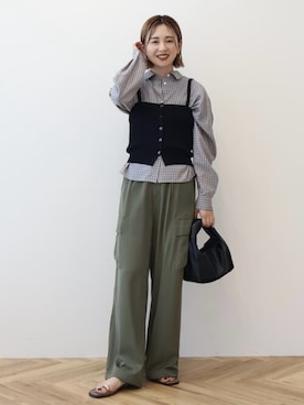 「AMERICAN HOLIC」｜kana¨̮*さん（レディース・160cm）の秋コーディネート