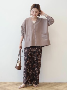 「アイテム（タンクトップ）」を使った、kana¨̮*さん（レディース・160cm）の秋コーディネート