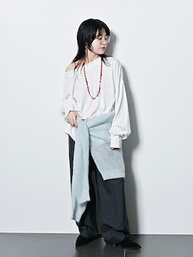 「アイテム（その他シューズ）」を使った、kitajimaさん（レディース・149cm）の夏コーディネート