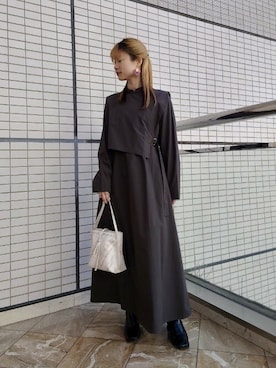 「mici(ミチ)のアイテム」を使った、ROSE BUD STAFFさん(レディース・157cm)の冬コーディネート