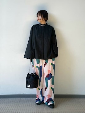 「mici(ミチ)のアイテム」を使った、ROSE BUD STAFFさん(レディース・155cm)の冬コーディネート