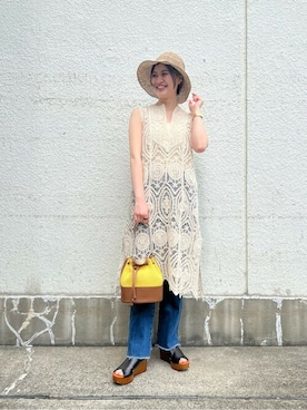 「Odds（オッズ）のアイテム」を使った、ROSE BUD STAFFさん（レディース・163cm）の春コーディネート