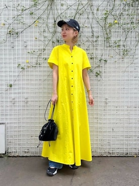 「mici（ミチ）のアイテム」を使った、ROSE BUD STAFFさん（レディース・152cm）の春コーディネート