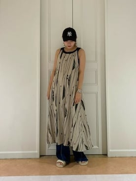 「Drifter（ドリフター）のアイテム」を使った、ROSE BUD STAFFさん（レディース・162cm）の夏コーディネート