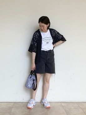 「Drifter（ドリフター）のアイテム」を使った、ROSE BUD STAFFさん（レディース・162cm）の夏コーディネート