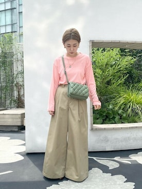 「JW PEI（ジェイダブリューペイ）のアイテム」を使った、ROSE BUD STAFFさん（レディース・158cm）の秋コーディネート