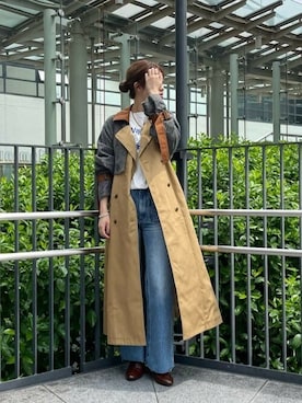 「mici（ミチ）のアイテム」を使った、ROSE BUD STAFFさん（レディース・163cm）の秋コーディネート