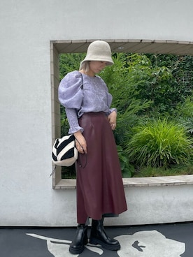 「STILMODA（スティルモーダ）のアイテム」を使った、ROSE BUD STAFFさん（レディース・161cm）の秋コーディネート