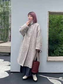 【新品タグ付】 CREOLME フリンジシャギーコート CREOLME（クレオルム）の「(CREOLME)フリンジシャギーコート（その他