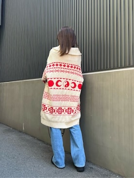 「mici（ミチ）のアイテム」を使った、ROSE BUD STAFFさん（レディース・158cm）の冬コーディネート