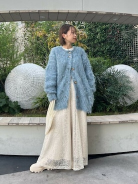 「mag.byc」｜ROSE BUD STAFFさん（レディース・152cm）の冬コーディネート