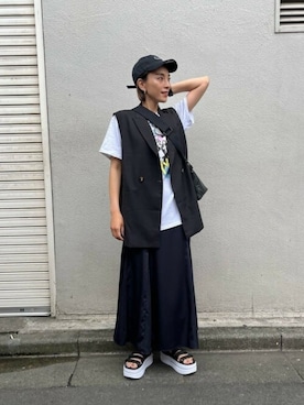 「GOOD ROCK SPEED（グッドロックスピード）のアイテム」を使った、ROSE BUD STAFFさん（レディース・165cm）の春コーディネート