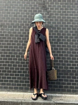 「Odds（オッズ）のアイテム（帽子）」を使った、ROSE BUD STAFFさん（レディース・165cm）の春コーディネート