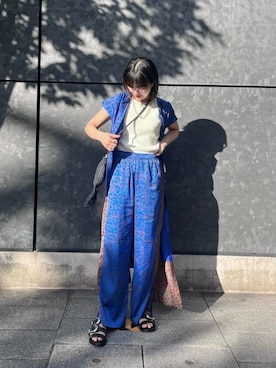 「KIWI（キィウイ）のアイテム」を使った、ROSE BUD STAFFさん（レディース・159cm）の夏コーディネート