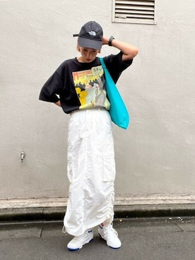 「MELO（メロ）のアイテム」を使った、ROSE BUD STAFFさん（レディース・165cm）の夏コーディネート