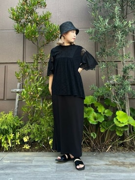 ROSE BUD STAFFさん（レディース・157cm）の夏コーディネート