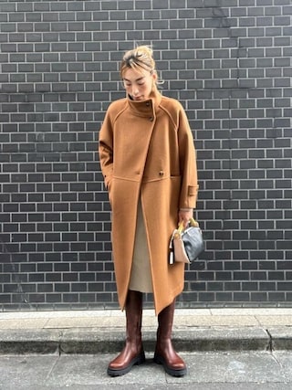 ROSE BUD（ローズバッド）の「スタンドカラーコート（その他