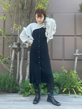 ROSE BUD STAFFさん（レディース・163cm）の冬コーディネート