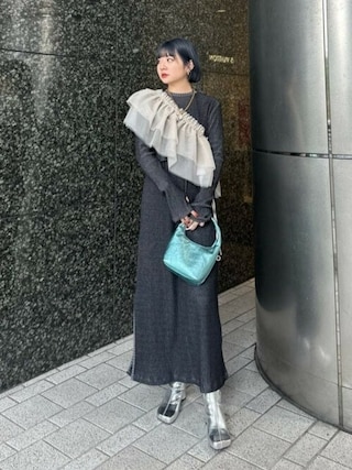 クレオルム　ラメチュールキャミソール CREOLME（クレオルム）の「(CREOLME)ラメチュールキャミソール