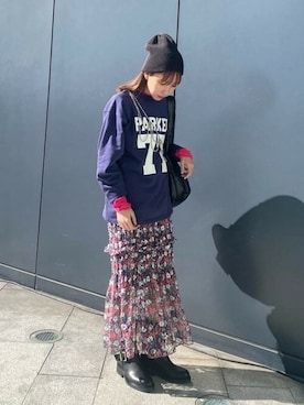 ROSE BUD STAFFさん（レディース・160cm）の冬コーディネート