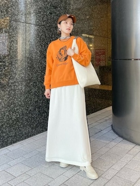 「STILMODA（スティルモーダ）のアイテム」を使った、ROSE BUD STAFFさん（レディース・158cm）の冬コーディネート