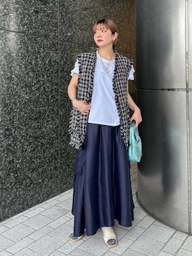 「LAURA DI MAGGIO（ローラディマッジオ）のアイテム」を使った、ROSE BUD STAFFさん（レディース・160cm）の春コーディネート