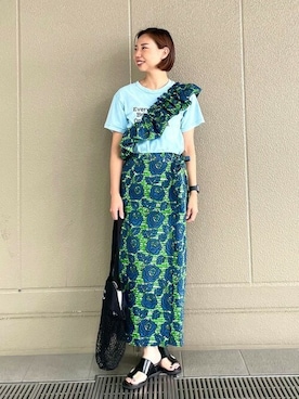 「mag.byc」｜ROSE BUD STAFFさん（レディース・160cm）の春コーディネート